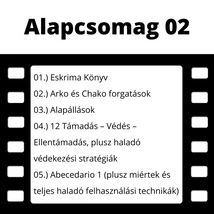 Alapcsomag 02: 4 oktatóvideó egyben + Eskrima könyv